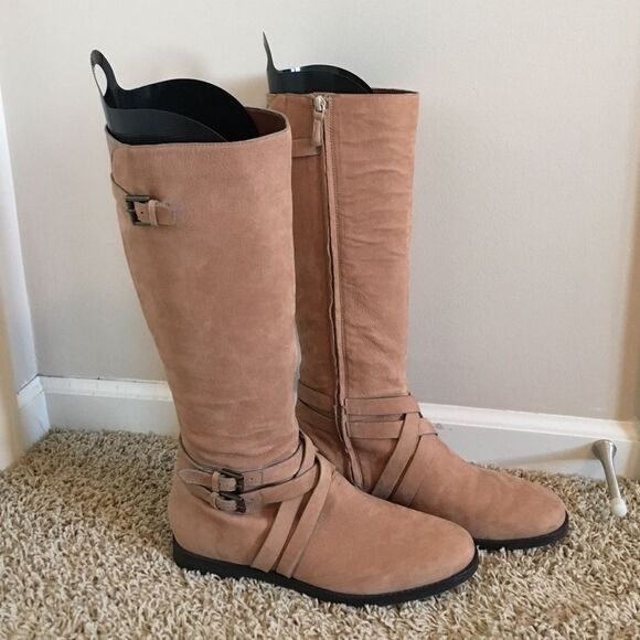 Cole Haan Tan Knee-High Boots - Picture 1 of 4